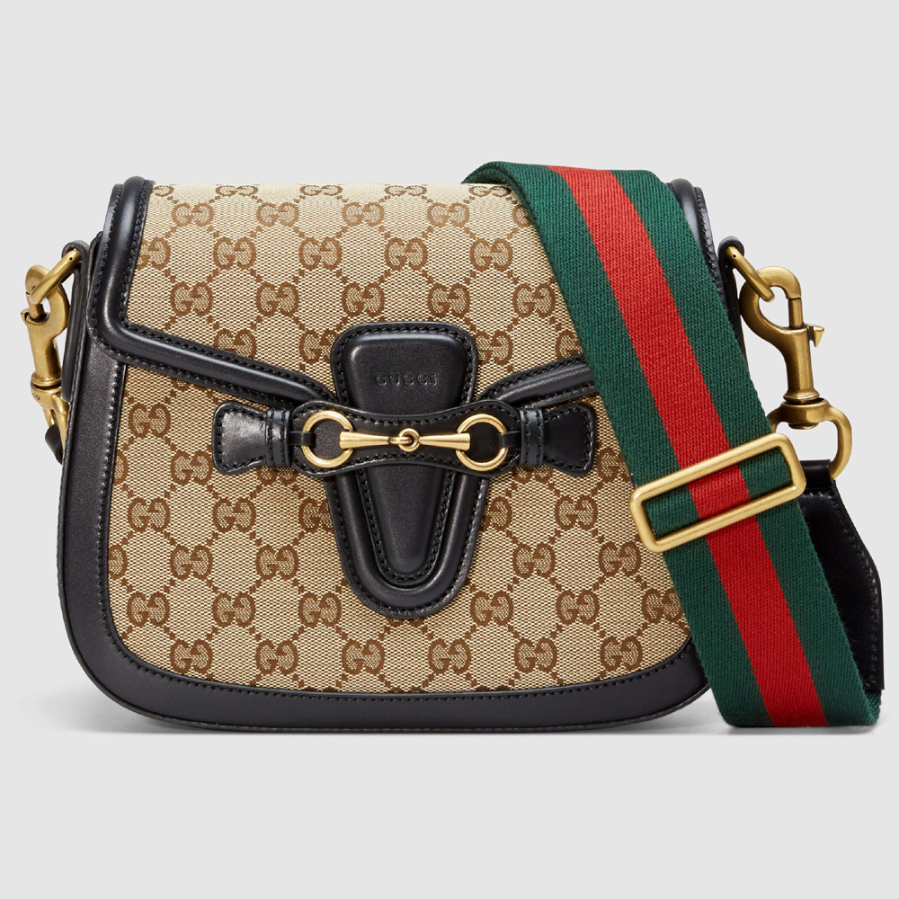 Gucci Lady Web Original GG shoulder bag 383848 KQWQT 9678: Image 1