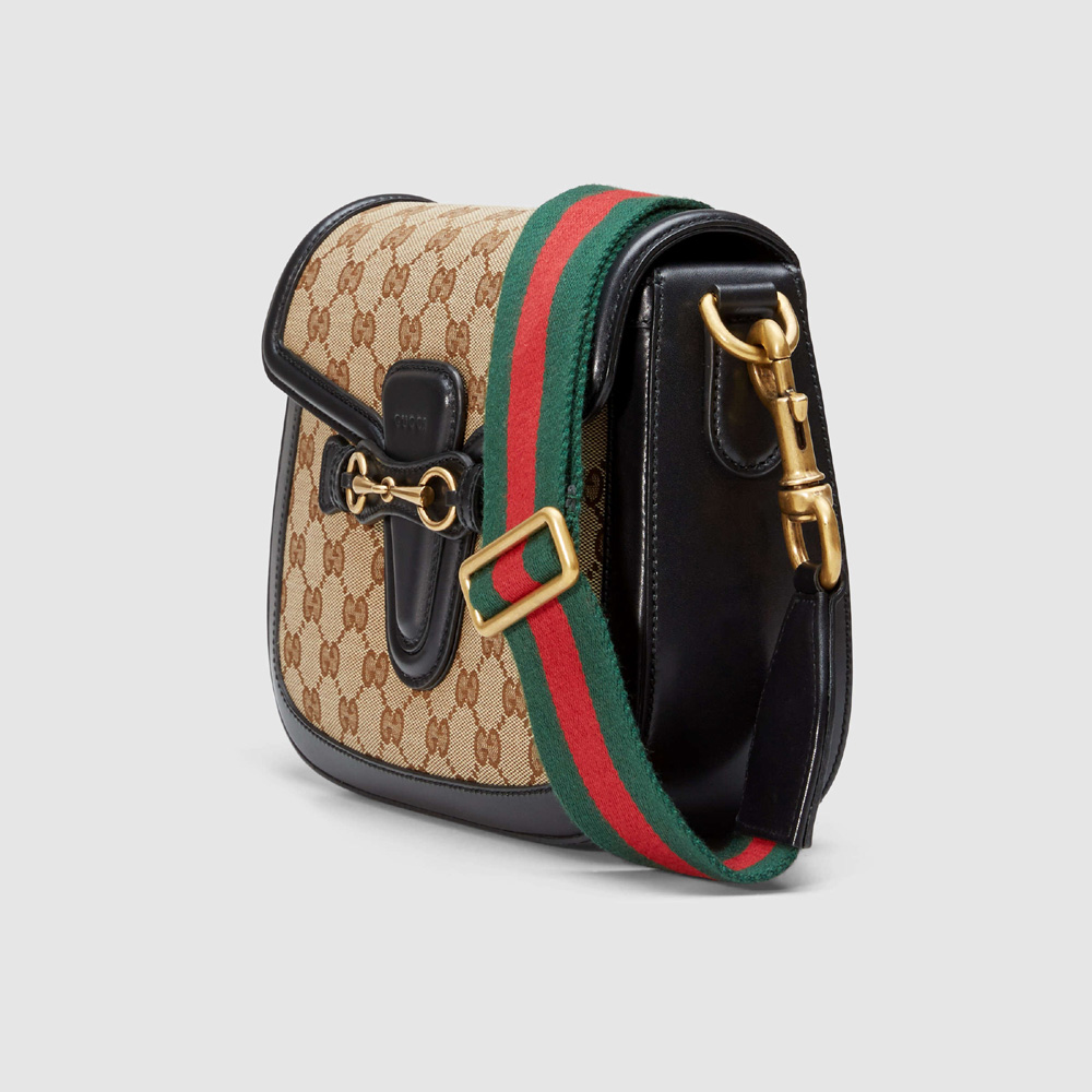 Gucci Lady Web Original GG shoulder bag 383848 KQWQT 9678: Image 2