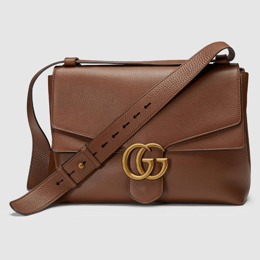 Gucci GG Marmont leather shoulder bag 400245 A7M0T 2548: Image 1