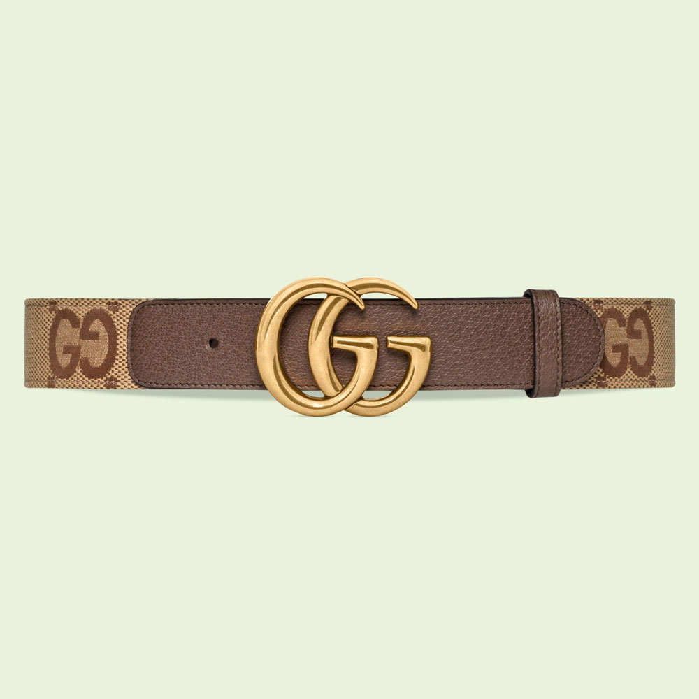 Gucci GG Marmont jumbo GG wide belt 400593 UQLAC 2572: Image 1