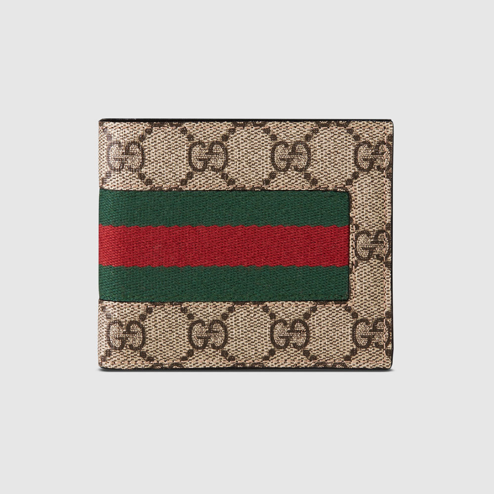 Gucci Web GG Supreme wallet 408827 KHN4N 9791: Image 1