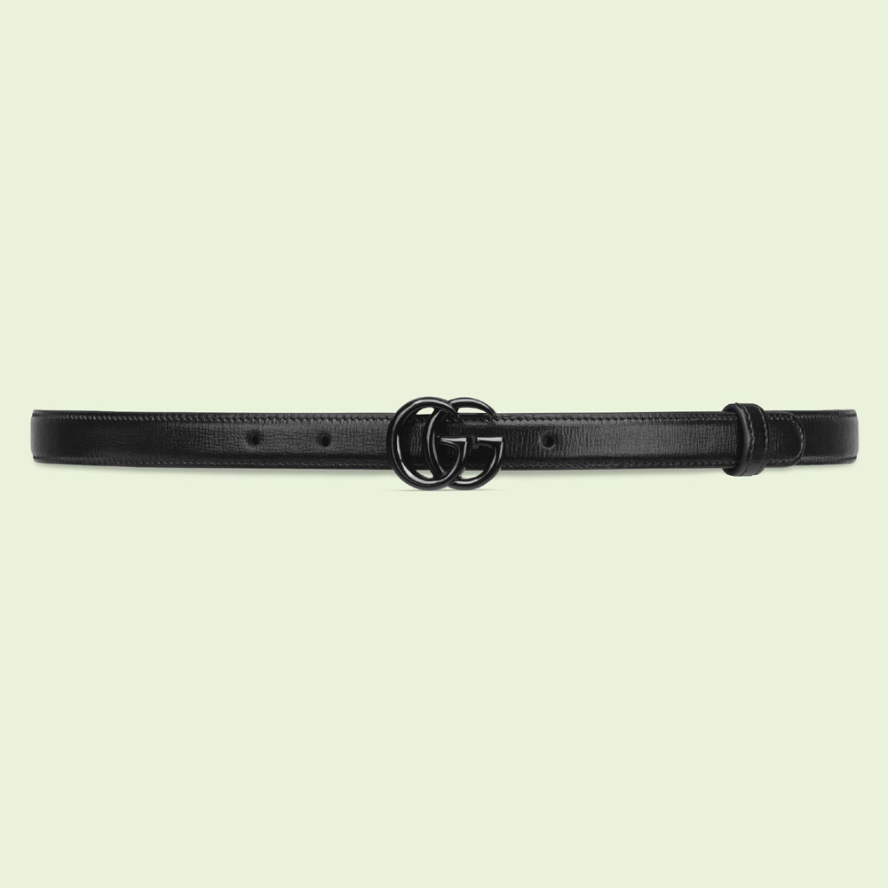 Gucci GG Marmont thin belt 409417 18YXV 1000: Image 1