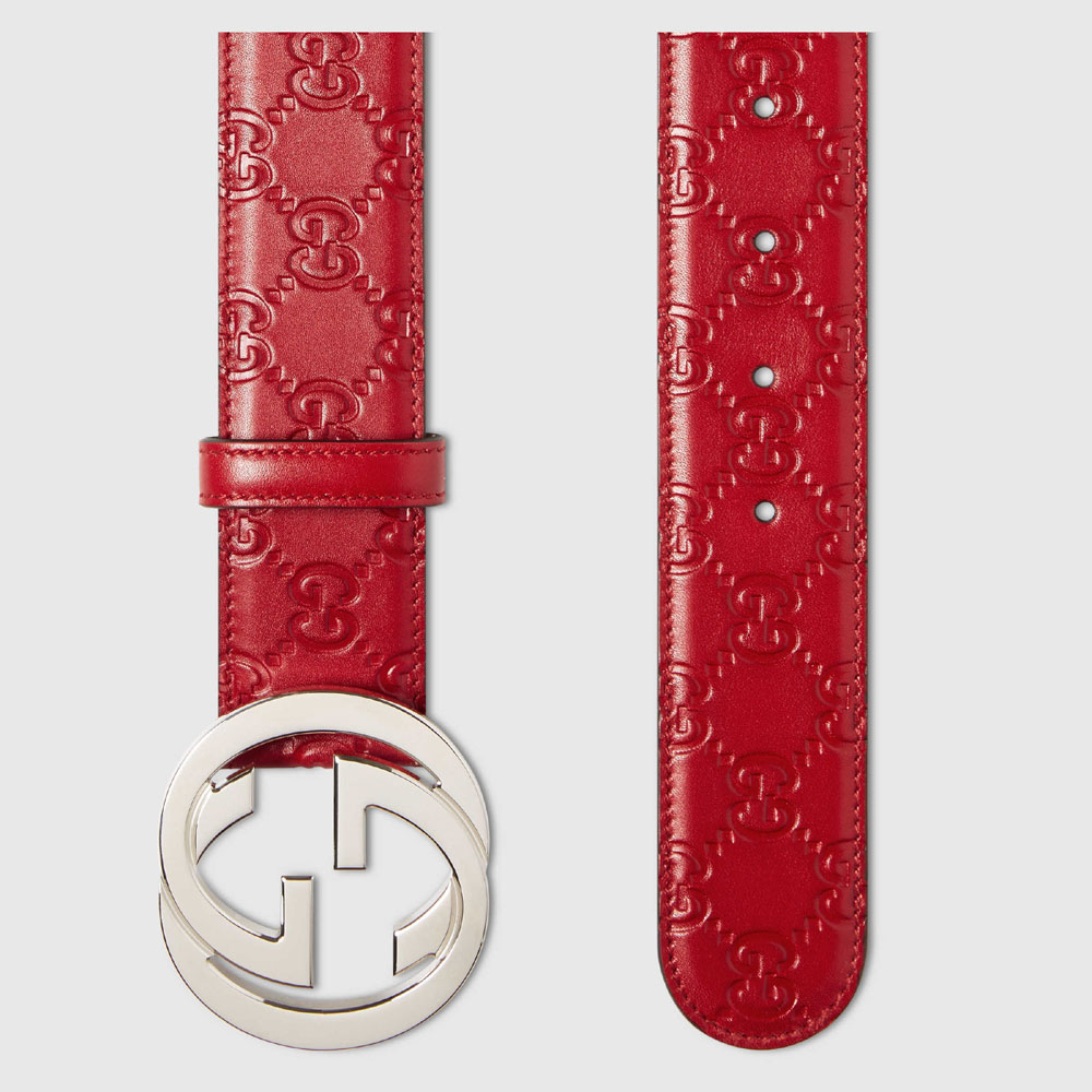 Gucci Gucci Signature belt with G buckle 411924 CWC1N 6433: Image 2