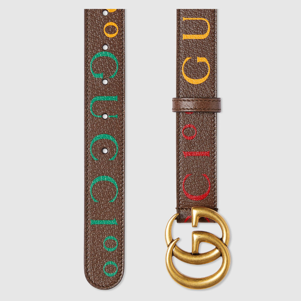 Gucci 100 GG Marmont belt 414516 UUMAT 2592: Image 2