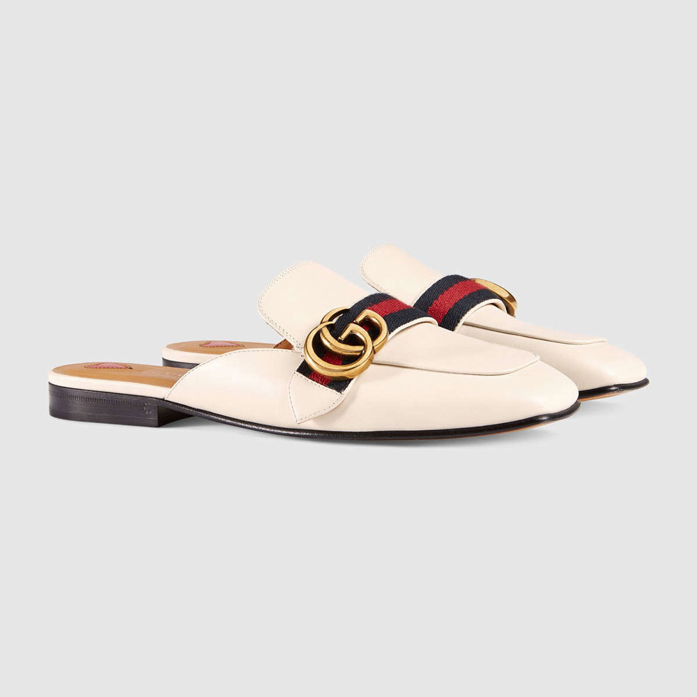 Gucci Leather slipper 423694 DKHC0 9061: Image 1