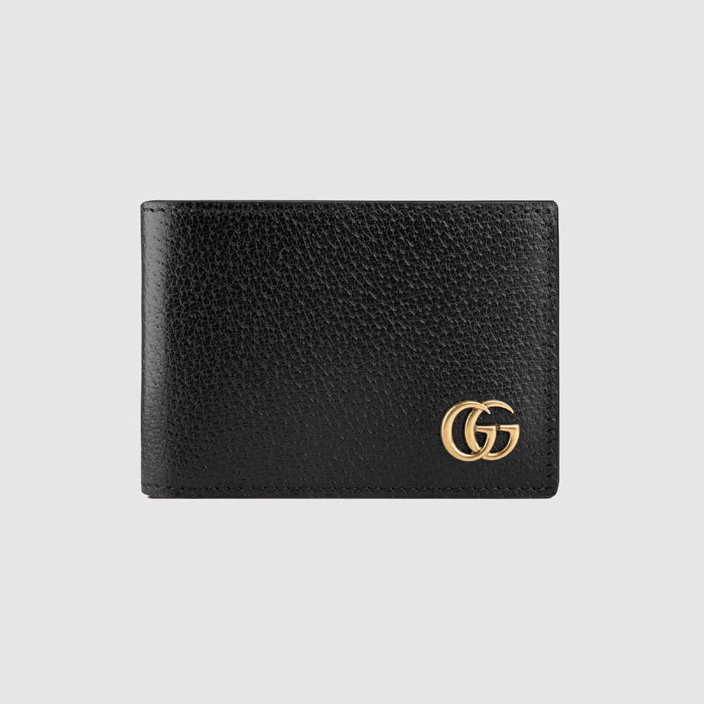 Gucci GG Marmont leather bi-fold wallet 428727 DJ20T 1000: Image 1