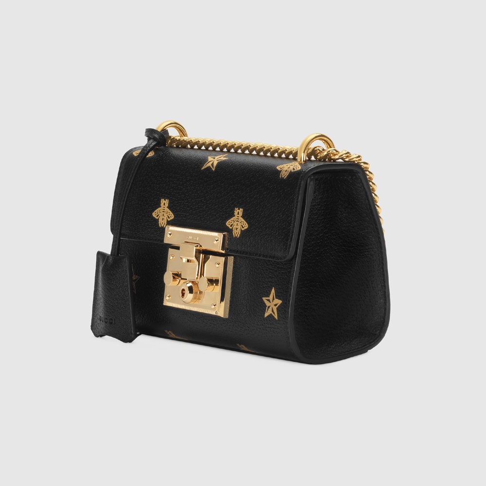 Gucci Padlock Bee Star small shoulder bag 432182 DJ2LG 1055: Image 2