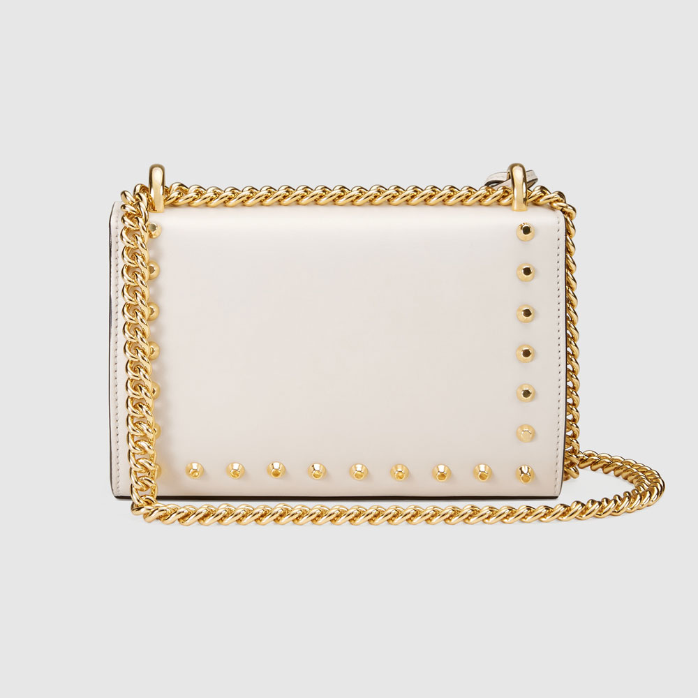 Gucci Padlock studded leather shoulder bag 432182 DLXDG 9085: Image 3