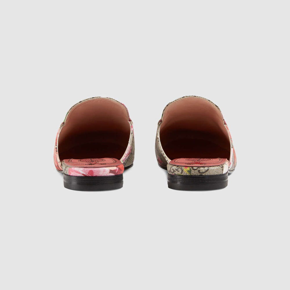 Gucci Princetown GG Blooms slipper 432772 KU2P0 8973: Image 3