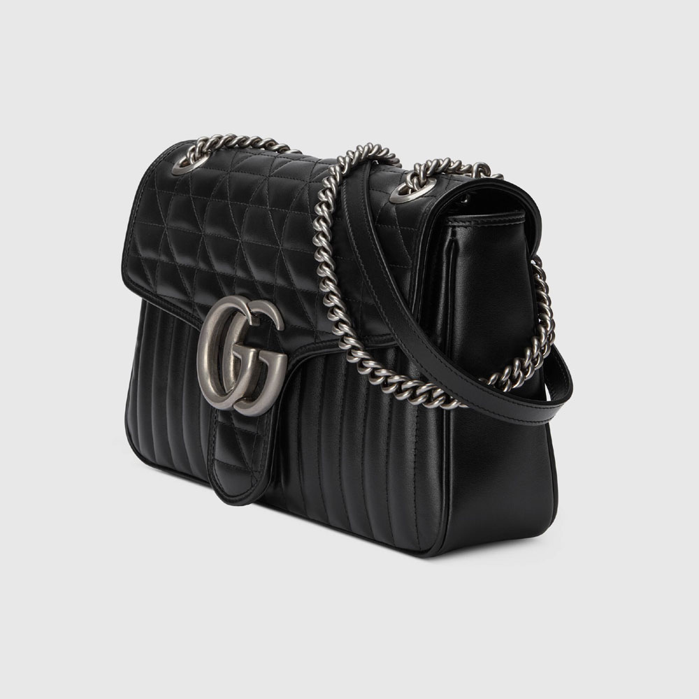 Gucci GG Marmont medium shoulder bag 443496 UM8AN 1000: Image 2