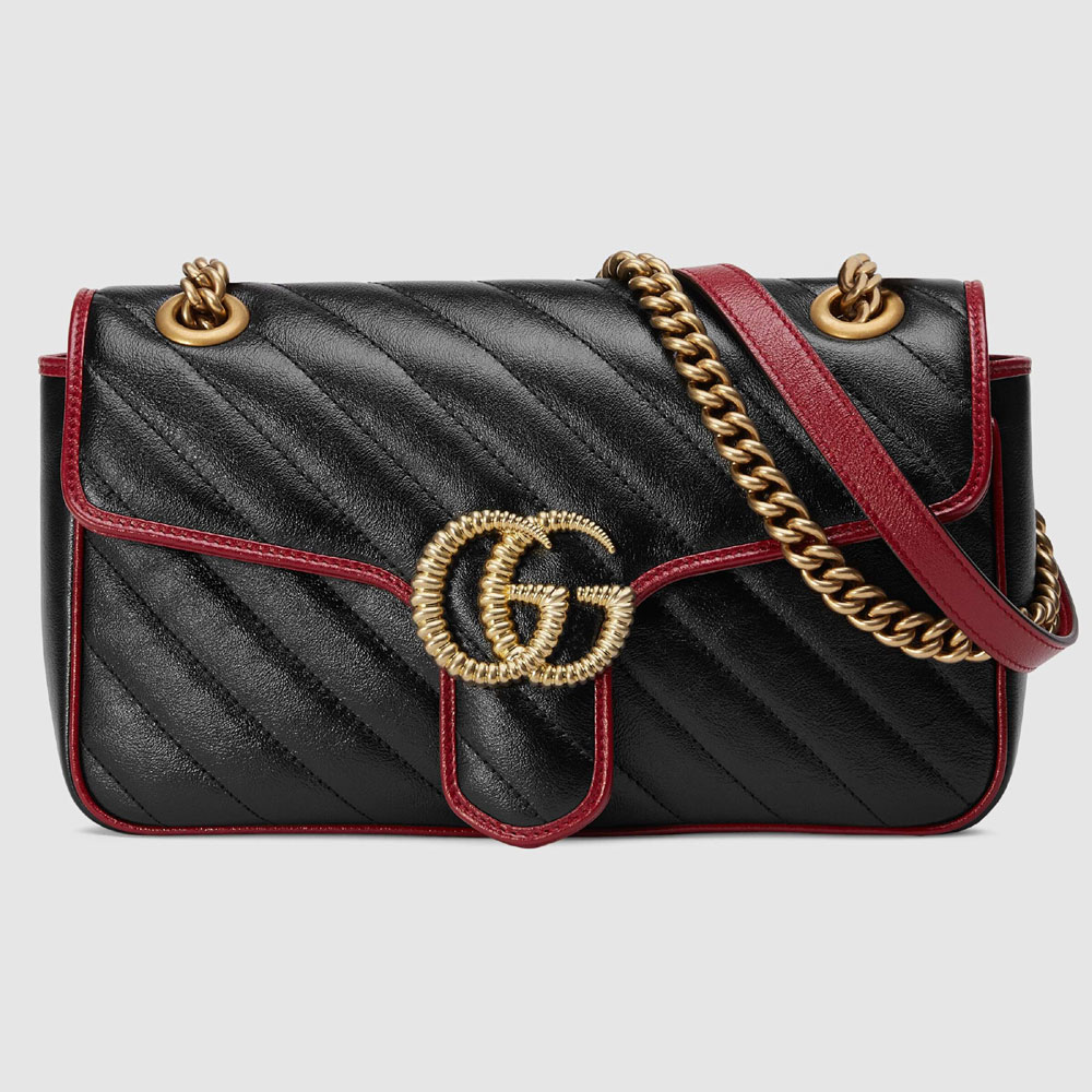 Gucci GG Marmont small shoulder bag 443497 0OLFX 8277: Image 1