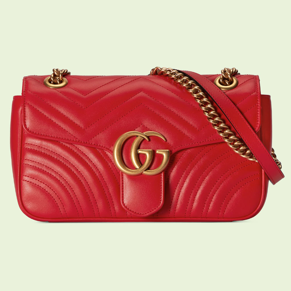 Gucci GG Marmont small shoulder bag 443497 AABZC 6832: Image 1