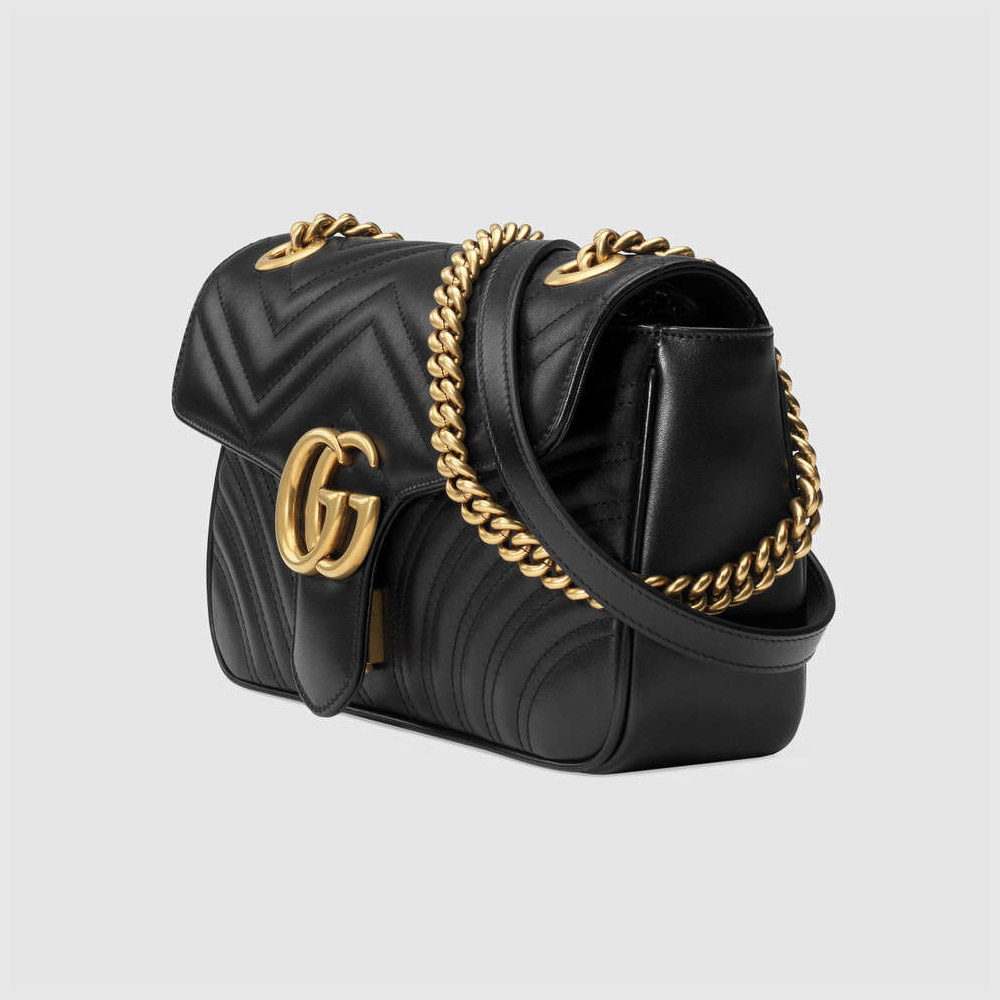 Gucci GG Marmont matelasse shoulder bag 443497 DRW3T 1000: Image 2