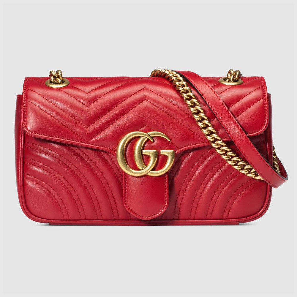 Gucci GG Marmont matelasse shoulder bag 443497 DRW3T 6433: Image 1