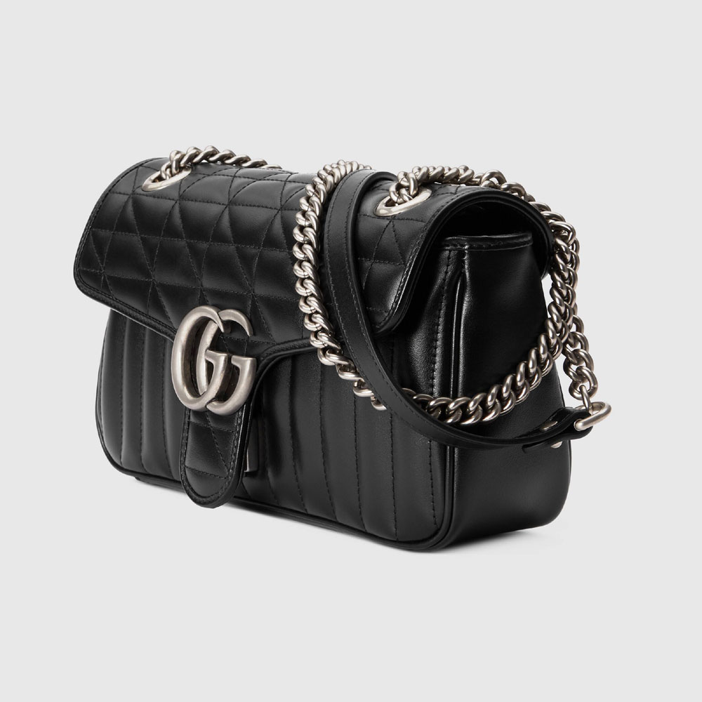 Gucci GG Marmont small shoulder bag 443497 UM8AN 1000: Image 2