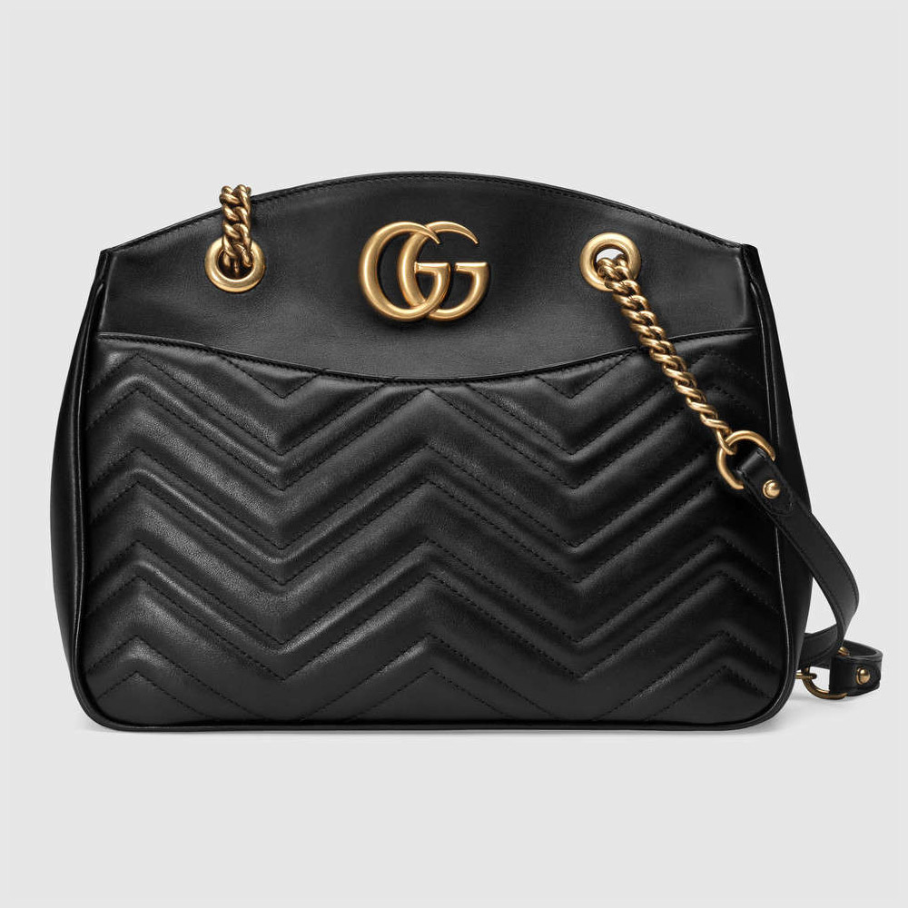 Gucci GG Marmont matelasse tote 443501 DRW1T 1000: Image 1