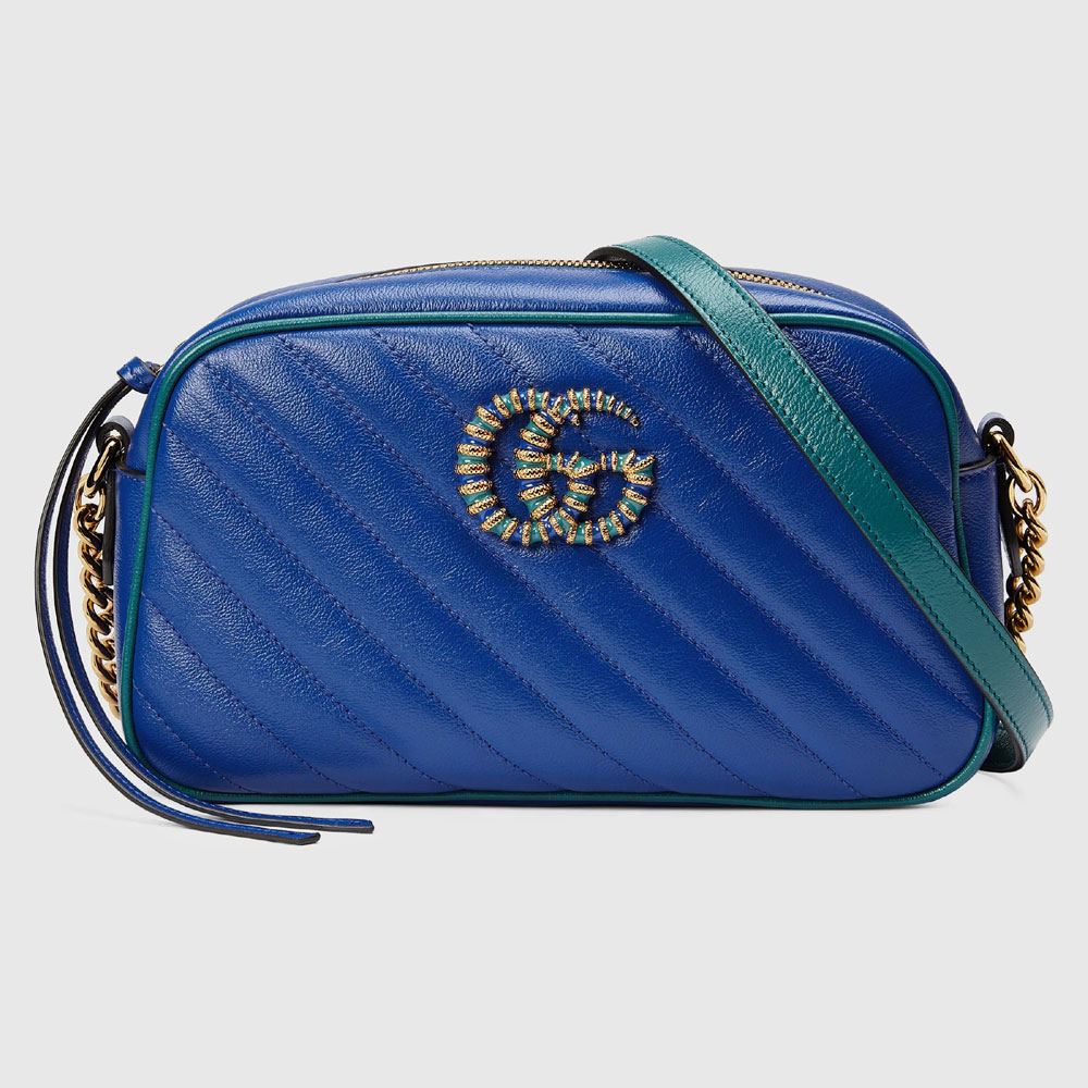 Gucci GG Marmont small shoulder bag 447632 1X5EG 8382: Image 1