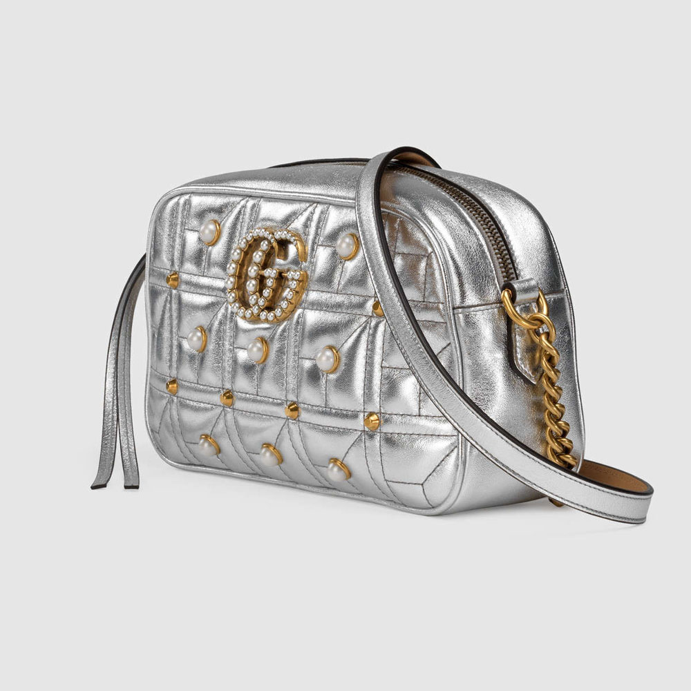 Gucci GG Marmont matelasse shoulder bag 447632 DMKJT 8179: Image 2