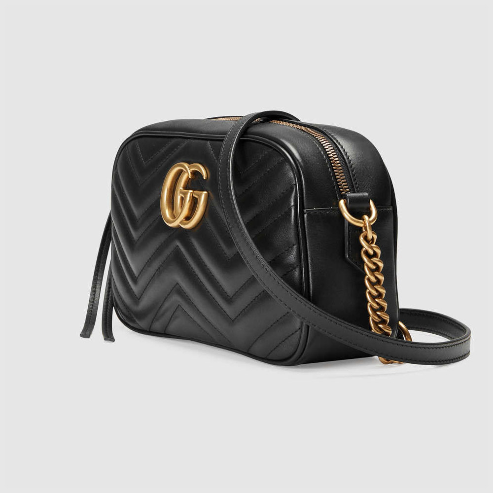 Gucci GG Marmont matelasse shoulder bag 447632 DRW1T 1000: Image 2