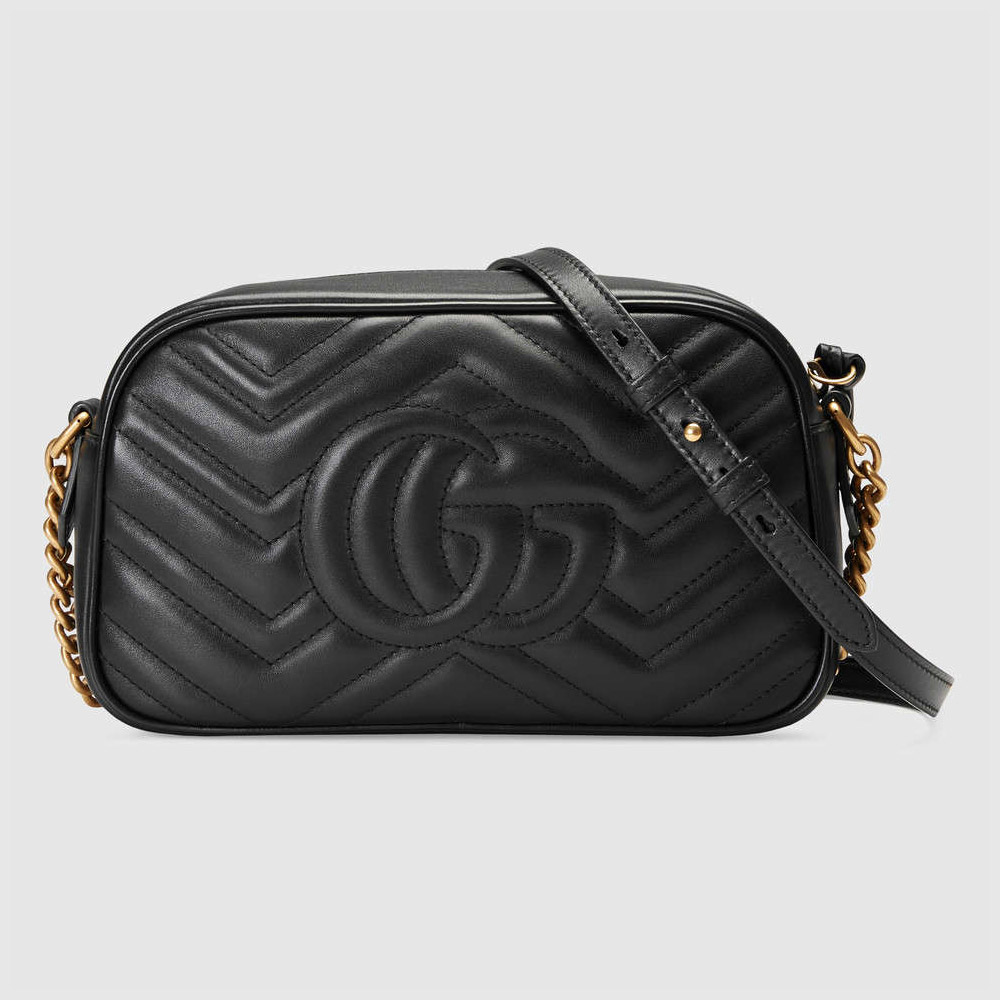 Gucci GG Marmont matelasse shoulder bag 447632 DRW1T 1000: Image 3