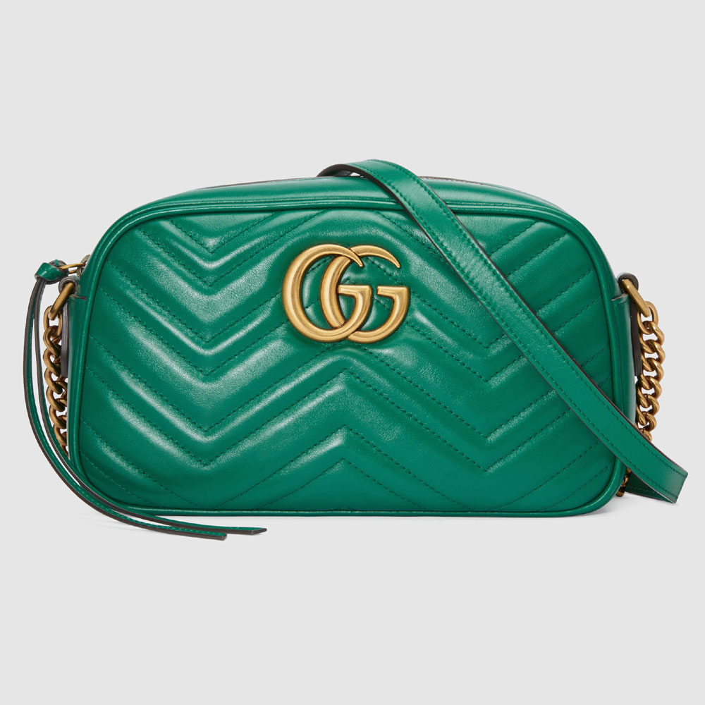 Gucci GG Marmont small shoulder bag 447632 DTD1T 3120: Image 1