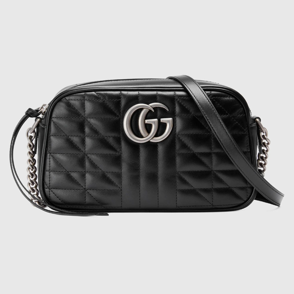 Gucci GG Marmont small shoulder bag 447632 UM8BN 1000: Image 1