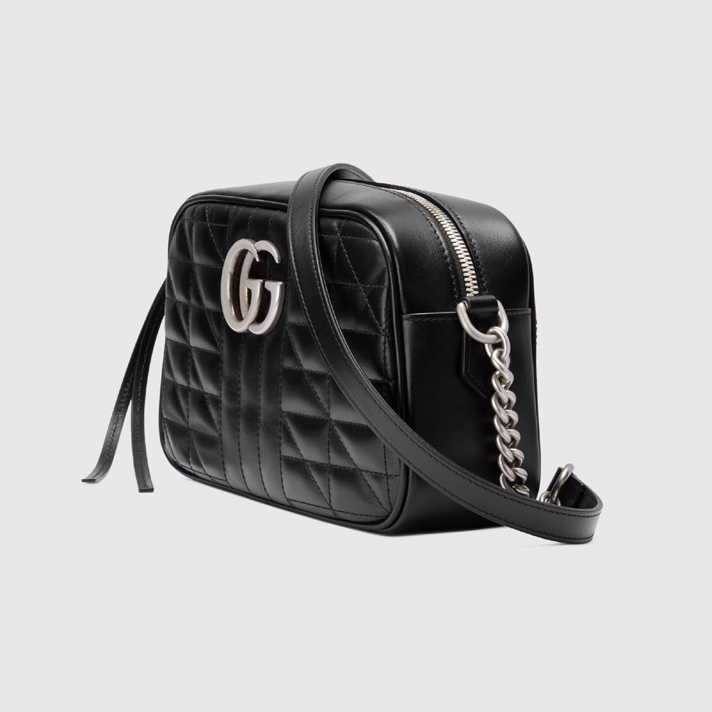 Gucci GG Marmont small shoulder bag 447632 UM8BN 1000: Image 2