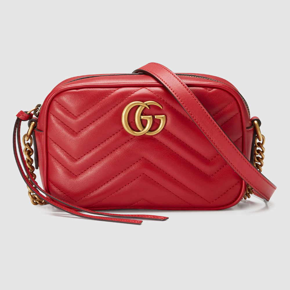 Gucci GG Marmont matelasse mini bag 448065 DTD1T 6433: Image 1