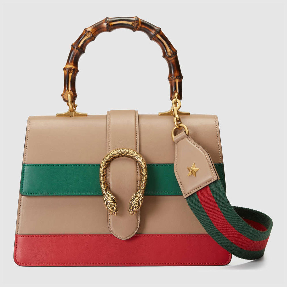 Gucci Dionysus leather top handle bag 448075 CWLMT 2685: Image 1