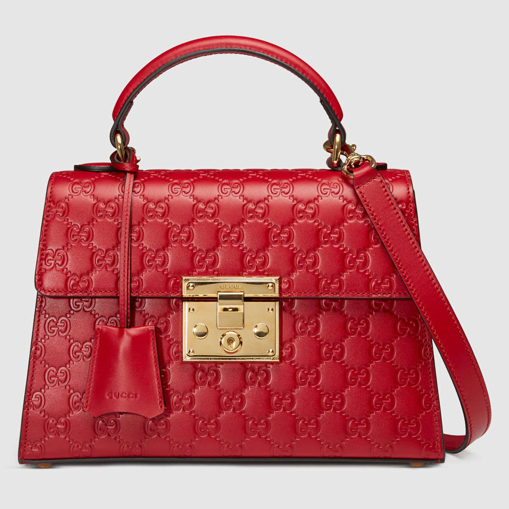 Padlock Gucci Signature top handle bag 453188 CWC1G 6433: Image 1