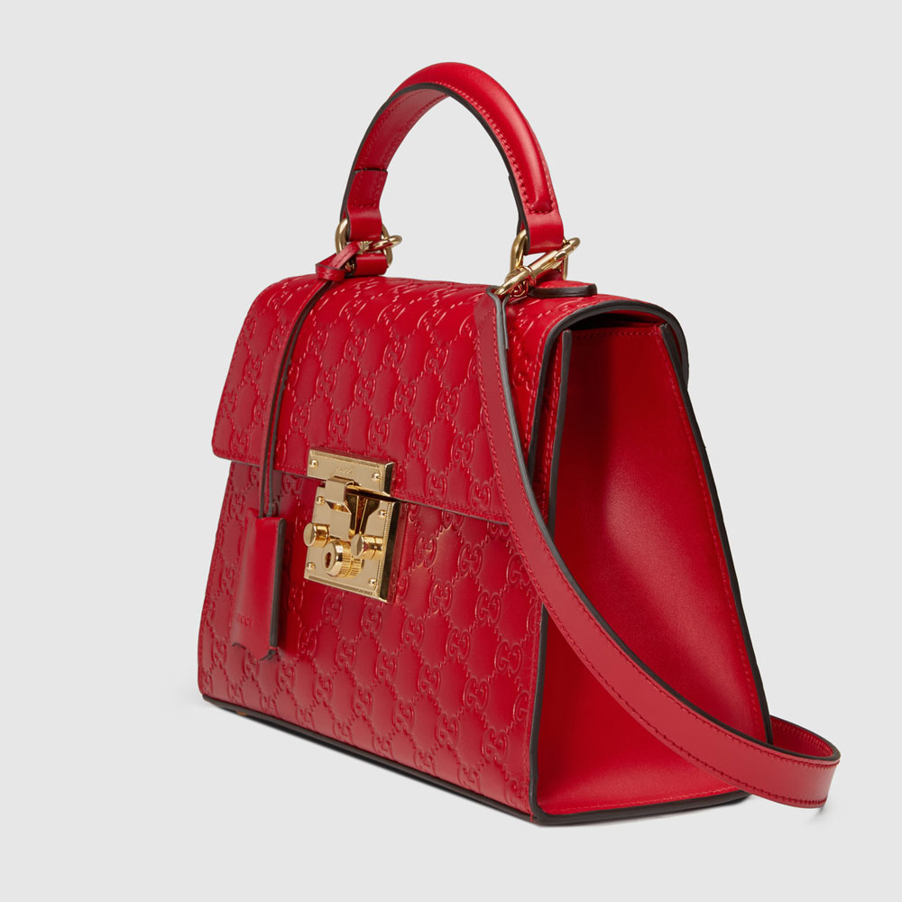 Padlock Gucci Signature top handle bag 453188 CWC1G 6433: Image 2