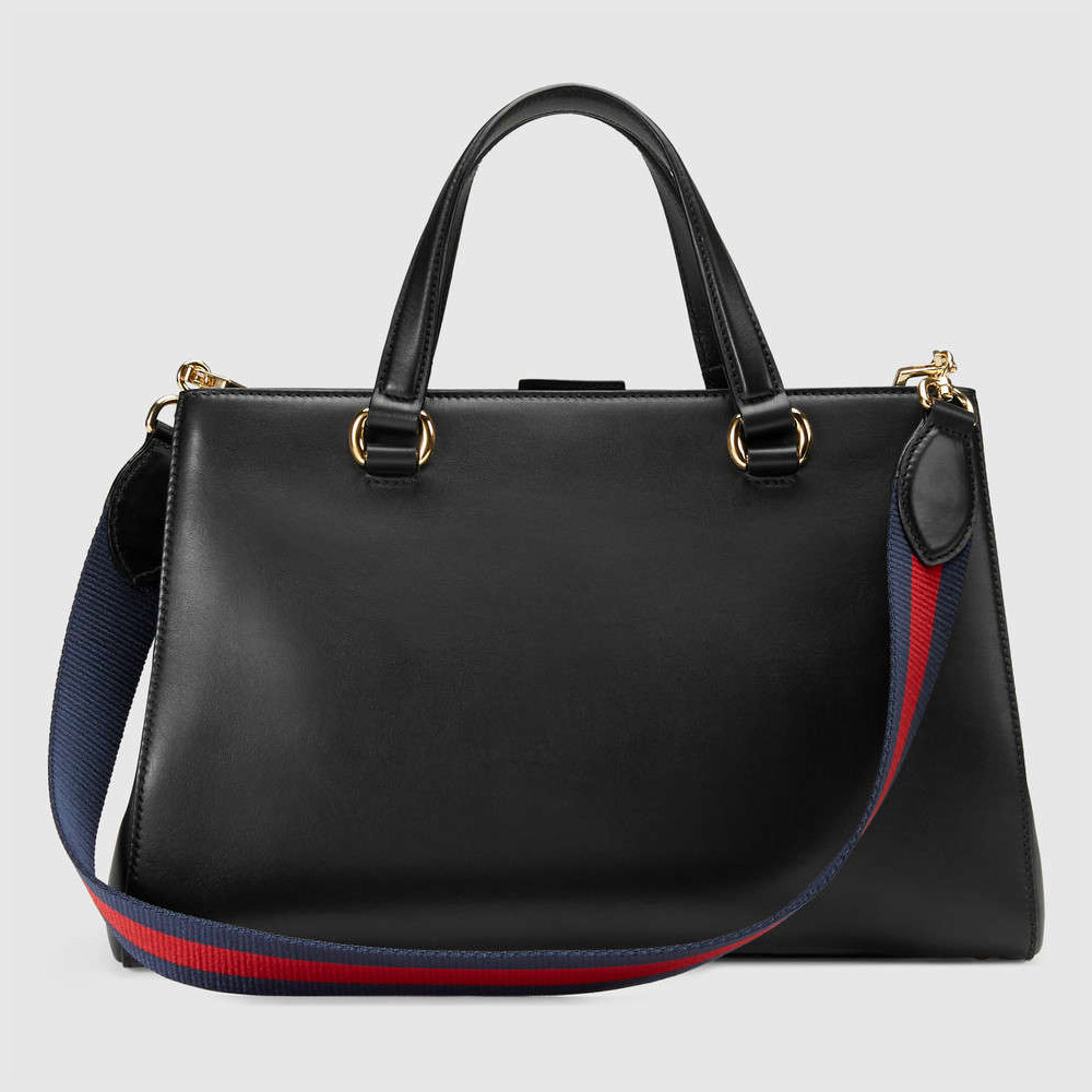 Gucci Sylvie leather top handle bag 453790 DSVKG 8638: Image 3