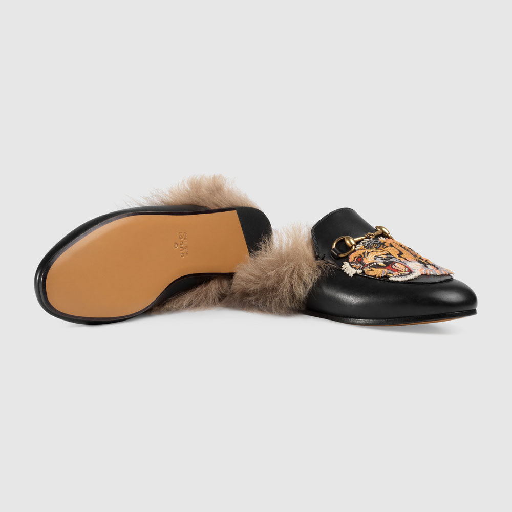 Gucci Princetown leather slipper 462723 DKHH0 1063: Image 4