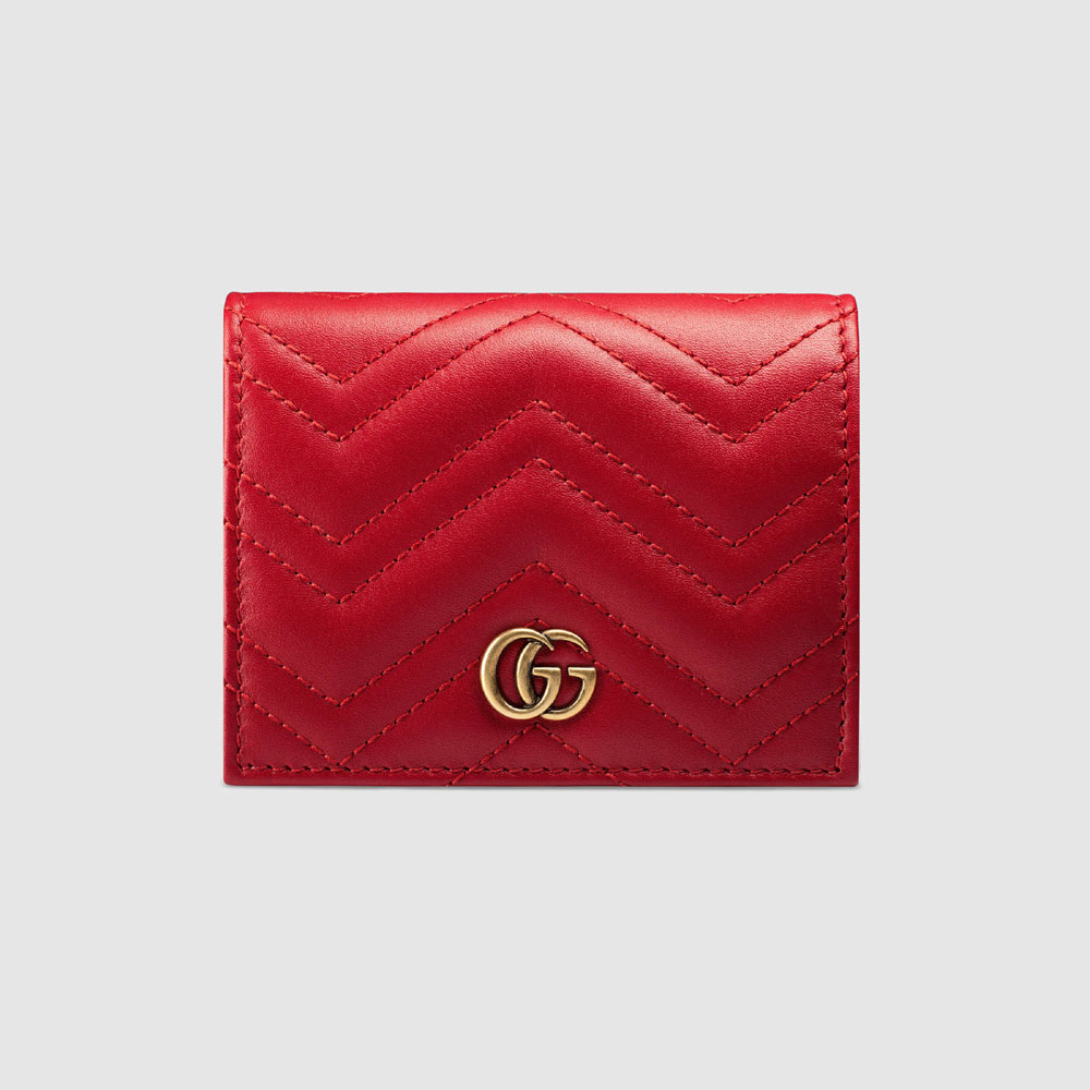 Gucci GG Marmont card case 466492 DRW1T 6433: Image 1