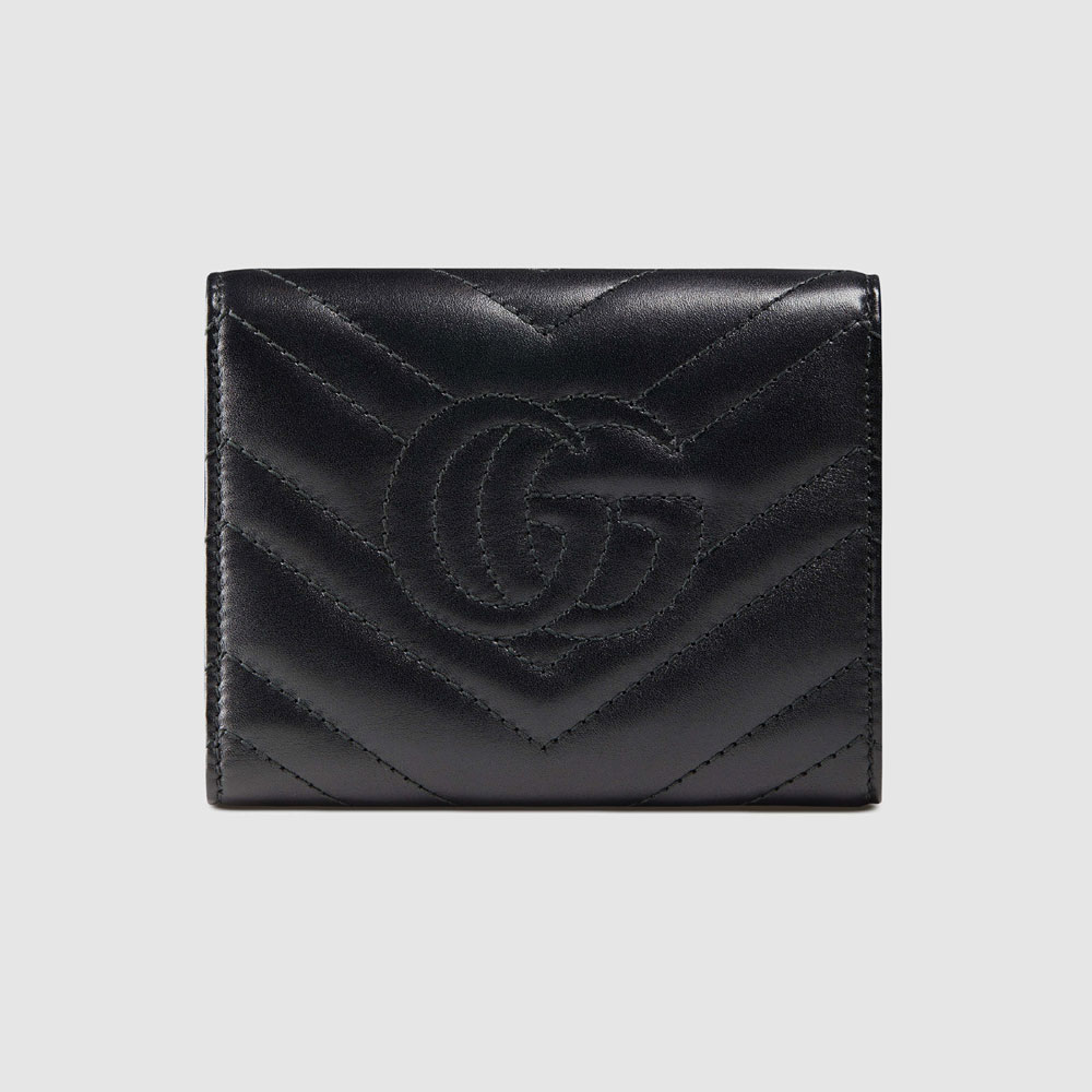 Gucci GG Marmont matelasse wallet 474802 DRW1T 1000: Image 2