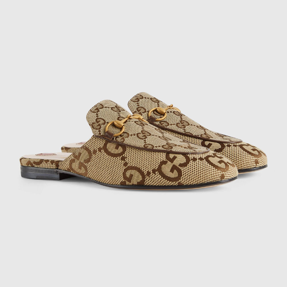 Gucci jumbo GG Princetown slipper 475094 UKO60 2588: Image 1