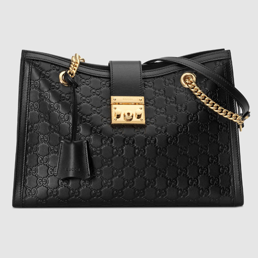 Padlock Gucci Signature medium shoulder bag 479197 0REAG 1000: Image 1