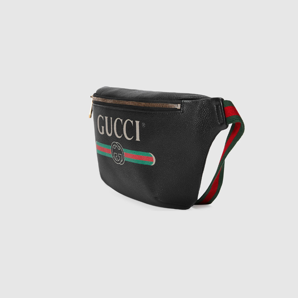 Gucci Print leather belt bag 493869 0GCCT 8164: Image 2