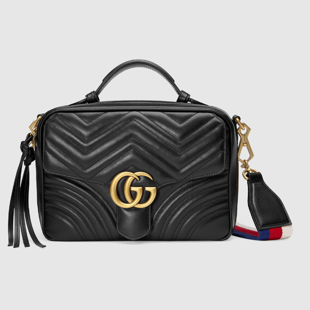 Gucci GG Marmont matelasse shoulder bag 498100 DTDPT 8975: Image 1