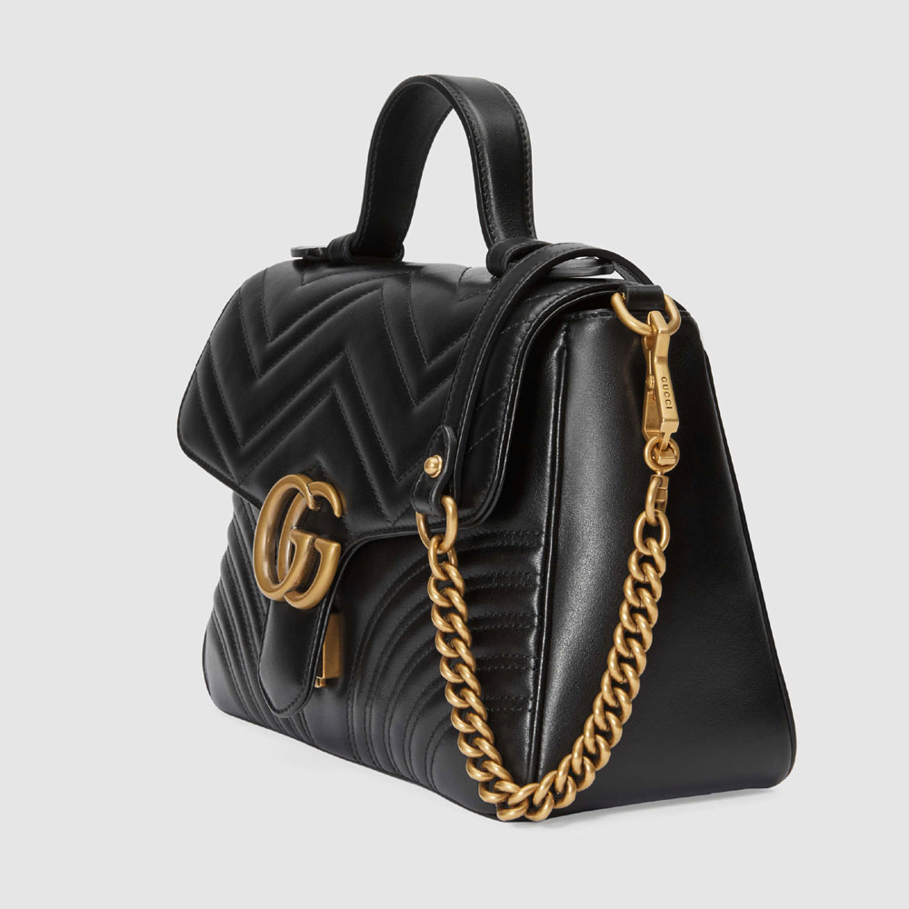 Gucci GG Marmont small top handle bag 498110 DTDIT 1000: Image 2