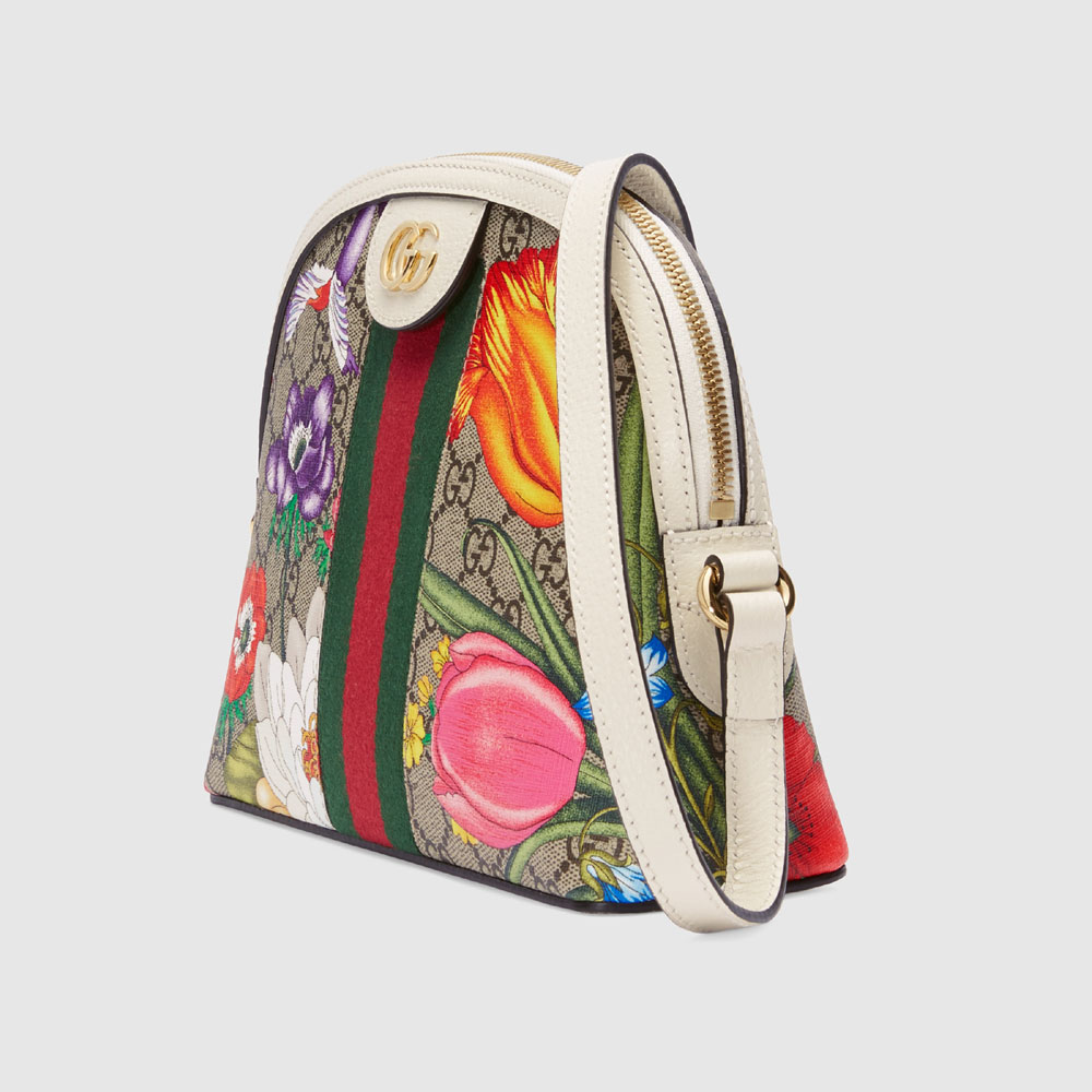 Gucci Ophidia GG Flora small shoulder bag 499621 HV8AC 9759: Image 2