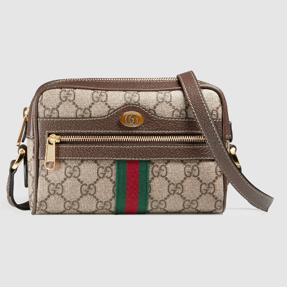 Gucci Ophidia GG Supreme mini bag 517350 96IWS 8745: Image 1