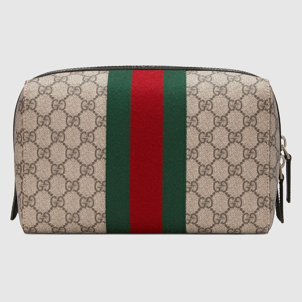 Gucci GG Supreme toiletry case 523337 9F2YN 9678: Image 3