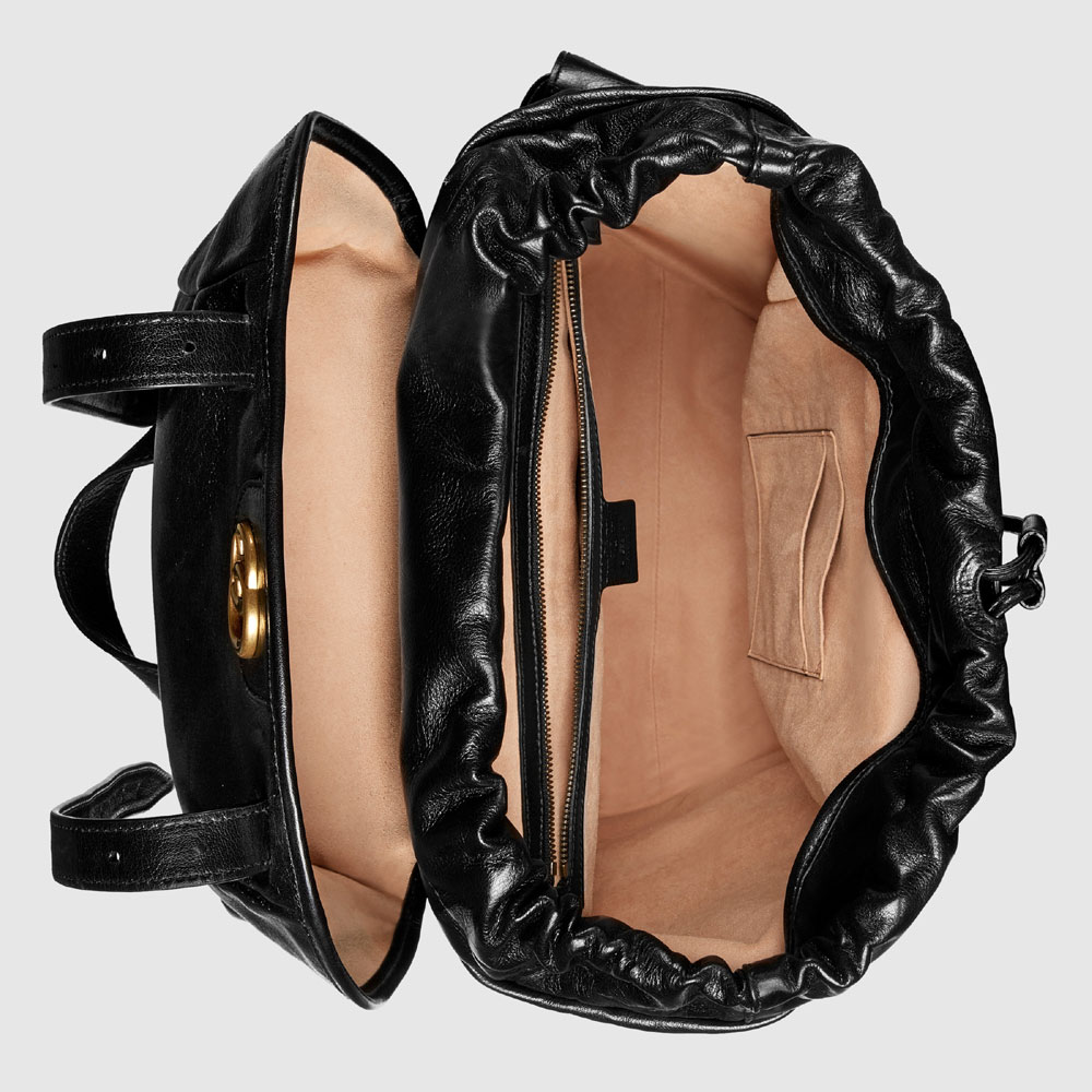 Gucci RE BELLE leather backpack 526908 0PLOT 1000: Image 4