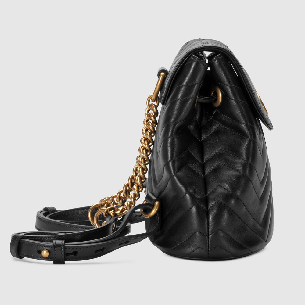 Gucci GG Marmont matelasse backpack 528129 DRW4T 1000: Image 3