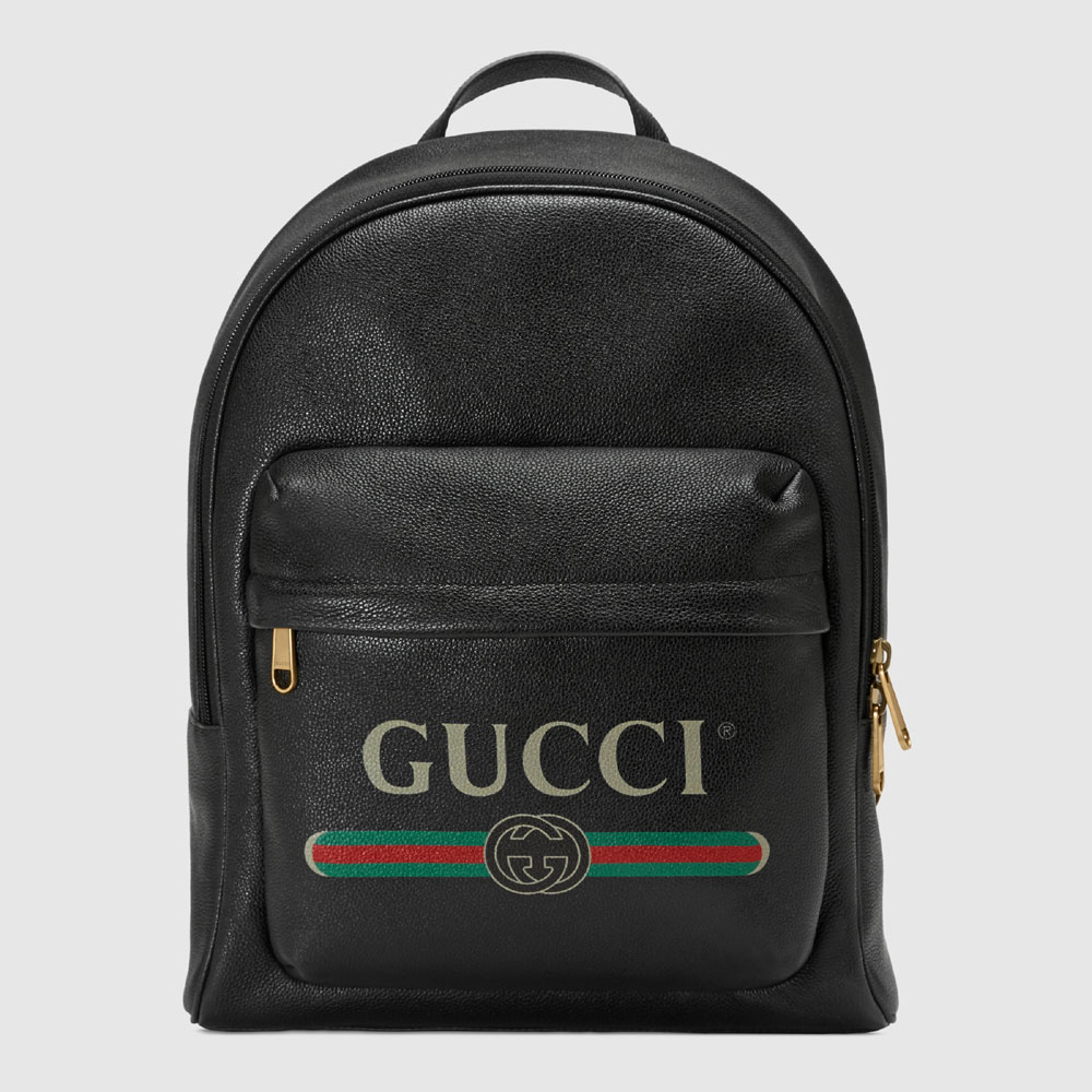 Gucci Print leather backpack 547834 0Y2BT 8163: Image 1