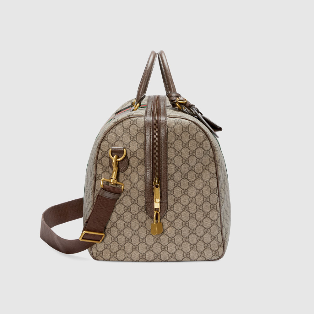 Gucci Ophidia GG large carry-on duffle 547959 9C2ST 8746: Image 4