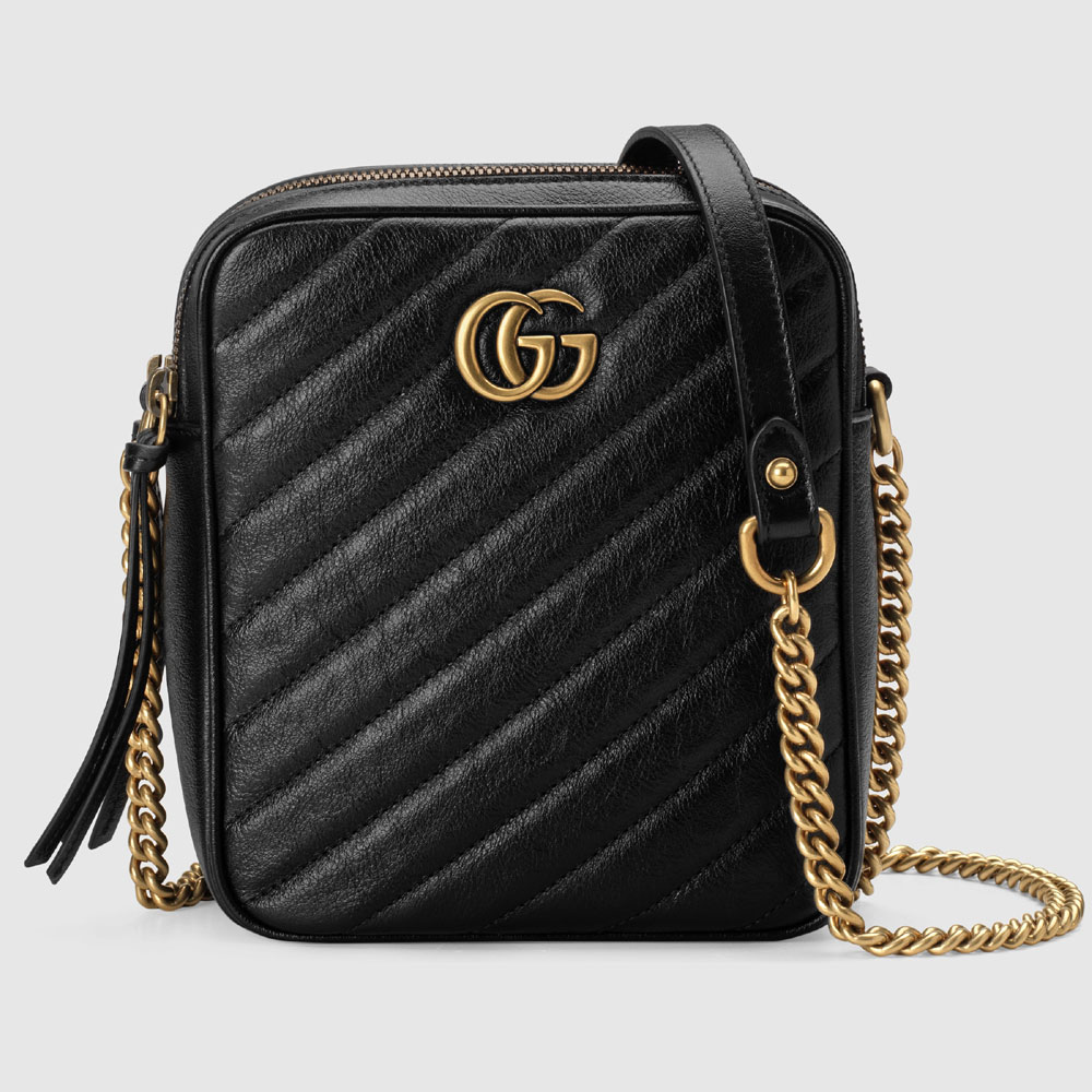 Gucci GG Marmont mini shoulder bag 550155 0OLFT 1000: Image 1