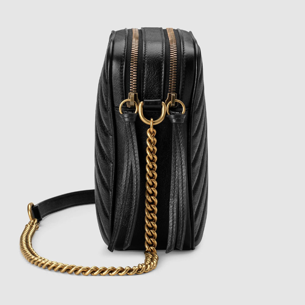 Gucci GG Marmont mini shoulder bag 550155 0OLFT 1000: Image 4