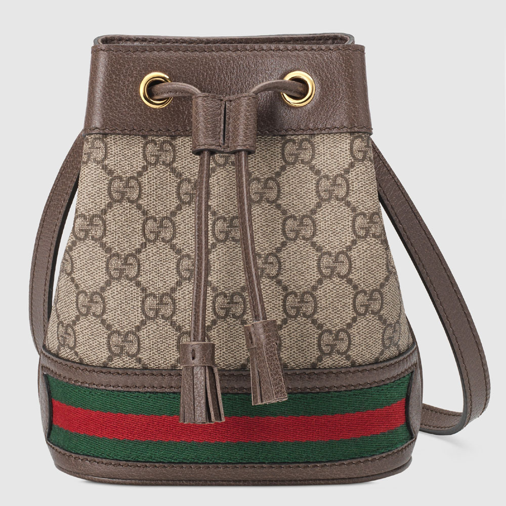 Gucci Ophidia mini GG bucket bag 550620 96I3B 8745: Image 1